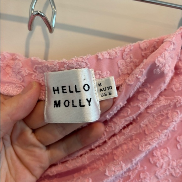 HELLO MOLLY REFRESHING BLISS MIDI DRESS PINK - Picture 6 of 6